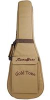 Gold Tone M-BASS25/FL/L linkshandige fretloze Microbass + gigbag - thumbnail