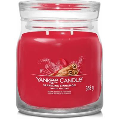 Yankee Candle sparkling cinnamon signature medium jar
