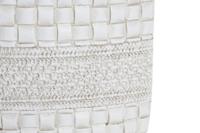 Vaas DKD Home Decor Wit Hars Modern 18 x 6 x 28 cm - thumbnail