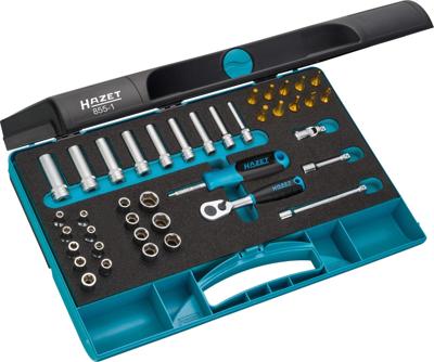 Hazet 855-1 Dopsleutelset Metrisch 1/4 (6.3 mm) 40-delig