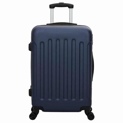 VidaXL Koffer met slot 3 pcs donkerblauw 50 x 31 x 78 cm abs kunststof