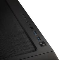 Kolink Observatory Y aRGB Midi-tower Behuizing, Gaming-behuizing Zwart 4 voorgeïnstalleerde LED-ventilators, Zijvenster, Stoffilter - thumbnail