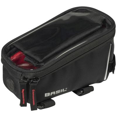 Basil sport design frame bag - zwart - frametas - unisex