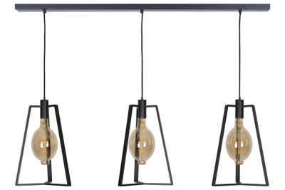 Ztahl design hanglamp Trevi 3L - zwart