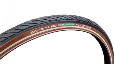 Schwalbe buitenband Energizer Plus 28 x 1.75 (47 622) zwart/bruin