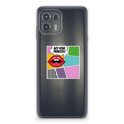 Motorola Edge 20 Lite | Sillicone Back Cover | Popart Princess Motorola Edge 20 Lite | Sillicone Back Cover | Popart Princess