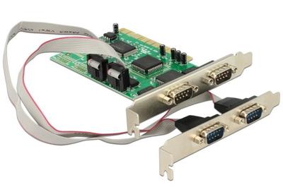 Delock 89046 PCI-kaart > 4 x seriële RS-232