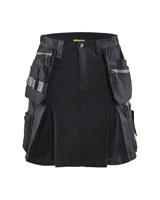 Blåkläder Werkrok met Stretch 71801147 | Marineblauw/Zwart | Maat 32 - 7330509800515 - thumbnail