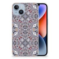 Apple iPhone 14 | TPU | Siliconen hoesje | Flower Tiles - thumbnail