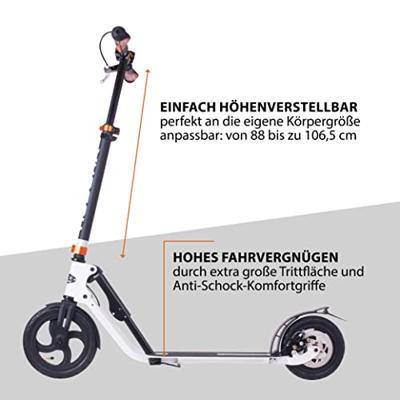 Hudora big wheel air 230 step met dubbele rem