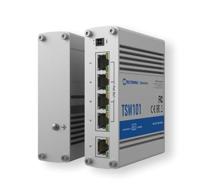 Teltonika TSW101 Gigabit Ethernet (10/100/1000) Power over Ethernet (PoE) Metallic - thumbnail