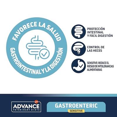 ADVANCE VETERINARY DIET CAT GASTROENTERIC SPIJSVERTERING SENSITIVE - thumbnail