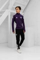 Manchester United 1/4 Zip Trainingspak Junior 2025/2026 - Maat 140 - Kleur: ZwartPaars | Soccerfanshop - thumbnail
