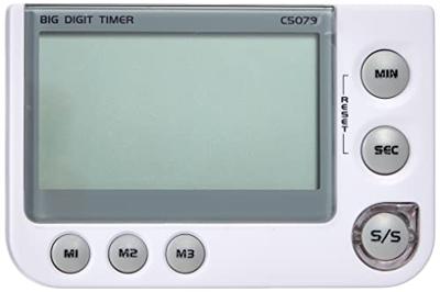 TFA 38.2024 Electronische Timer met magneet - Wit - thumbnail