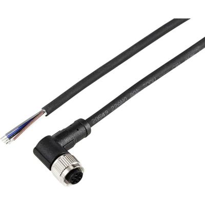 TRU COMPONENTS TC-12833084 Sensor/actuator aansluitkabel M12 Aantal polen (sensoren): 5 Koppeling, haaks 2 m 1 stuk(s)