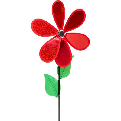 Invento windmolen bloem Ecoline 64 cm polyester blauw/groen