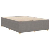 Bedframe zonder matras stof taupe 140x190 cm - thumbnail