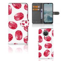 Nokia G10 | G20 | Book Cover | Pink Macarons - thumbnail