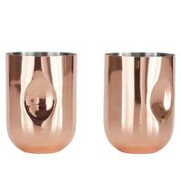 Tom Dixon Plum Moscow Mule glas set van 2 - thumbnail
