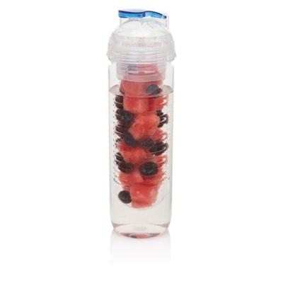 Loooqs - water fles met infuser blauw