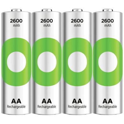 GP ReCyko Oplaadbare AA batterij (penlite) NiMH 2600 mAh 1.2 V 4 stuk(s)