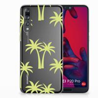 Huawei P20 Pro | TPU Case | Palmtrees - thumbnail