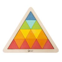 Classic World world houten mozaïekpuzzel, 67st. - thumbnail