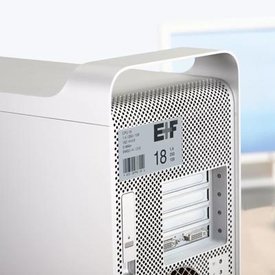 Herma 4221 Etiketten voor typeplaatjes 45.7 x 21.2 mm Polyester folie Zilver 1200 stuk(s) Permanent hechtend Laser (zwart/wit), Kopiëren (zwart/wit),