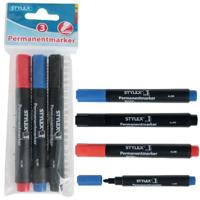 Stylex Permanent Markers 3 stuks - thumbnail