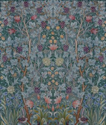 Dutch Wallcoverings Hidden Treasures 2 -Vine Embroid. 196X270 - Multicolor