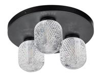 ETH Unieke plafondlampKristel 3-lichts zwart - 05-PL2193-30 - thumbnail