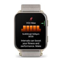 Garmin Venu X1 5,08 cm (2") AMOLED Digitaal 448 x 486 Pixels Touchscreen Goud, Titanium Wifi GPS - thumbnail