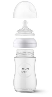 Avent Natural Response 3.0 Zuigfles 260 ml Blauw