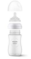 Avent Natural Response 3.0 Zuigfles 260 ml Blauw - thumbnail