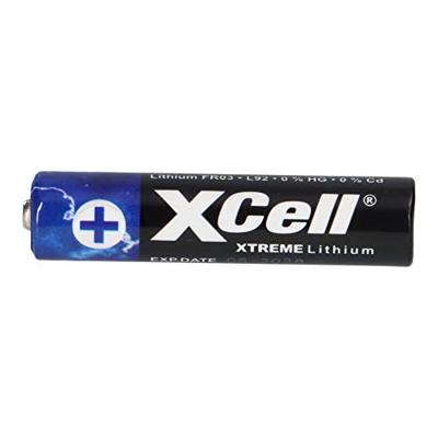 XCell XTREME FR03/L92 AAA batterij (potlood) Lithium 1.5 V 4 stuk(s) XCell XTREME FR03/L92 AAA batterij (potlood) Lithium 1.5 V 4 stuk(s)
