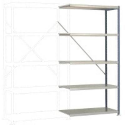 Manuflex RP1120.0001 Magazijnstelling uitbreidingsmodule (b x h x d) 1000 x 2000 x 600 mm Staalbodem Manuflex RP1120.0001 Magazijnstelling uitbreidingsmodule (b x h x d) 1000 x 2000 x 600 mm Staalbodem