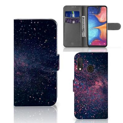 Samsung Galaxy A20e | Book Case | Stars Samsung Galaxy A20e | Book Case | Stars