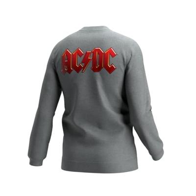 Safety Jogger ACDC Crewneck Sweater | Lichtgrijs/Rood | Maat M - WI0816M00