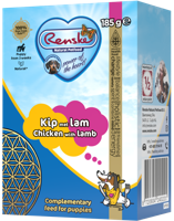 Renske Puppy vers bereid kip met lam natvoer hond (tetra) 24 x 185 g - thumbnail