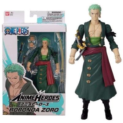 BANDAI Anime Heroes - One Piece - Anime heroes 17 cm figuur - Roronoa Zoro