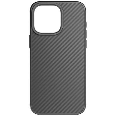Black Rock Robust Carbon Cover Voor Apple IPhone 15 Pro Max Zwart Black Rock Robust Carbon Cover Voor Apple IPhone 15 Pro Max Zwart
