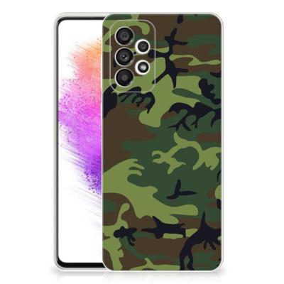 Samsung Galaxy A73 5G | TPU bumper | Army Dark Samsung Galaxy A73 5G | TPU bumper | Army Dark
