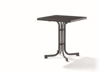 Sieger Klap tuintafel mecalit 70x70 - thumbnail