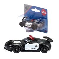 Siku 1545 chevrolet corvette zr1 police - thumbnail