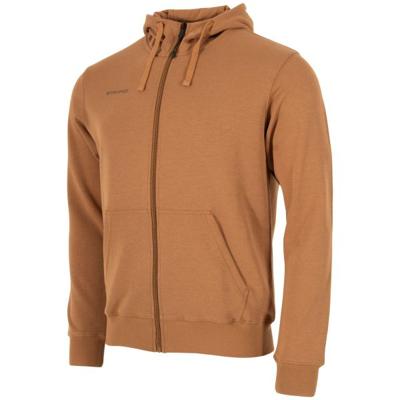 Stanno 465005 Base Hooded Full Zip Sweat Top - Brown - 3XL