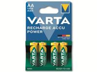 Varta RECH.AC.Power AA1350mAh Bli4 Oplaadbare AA batterij (penlite) NiMH 1350 mAh 1.2 V 4 stuk(s) - thumbnail