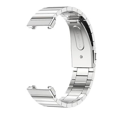 Stalen schakelband - Zilver - Xiaomi Smart band 7 Pro Stalen schakelband - Zilver - Xiaomi Smart band 7 Pro