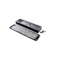 Hammond Electronics 1590WBX2FLBK Universele behuizing 254 x 70 x 34.5 Aluminium Zwart (RAL 9005) 1 stuk(s) - thumbnail