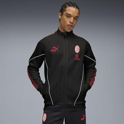 PUMA AC Milan Pre-Match KING Anthem Trainingsjack 2025-2026 Wit Rood Zwart
