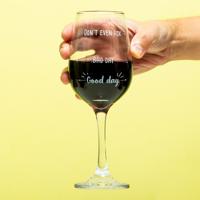 Good Day Bad Day Wijnglas - thumbnail